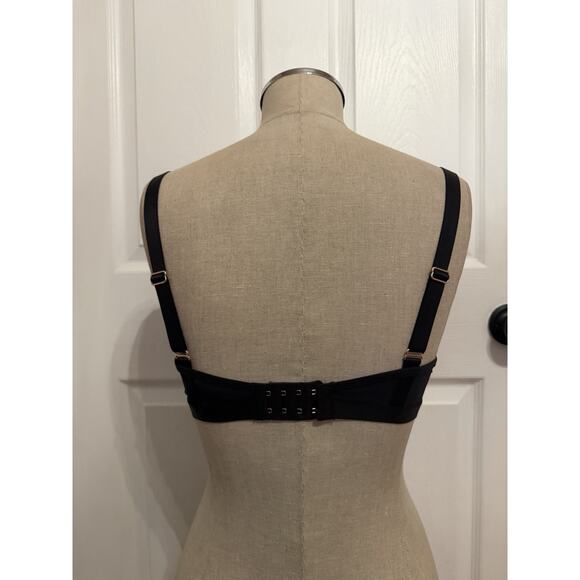 Victoria’s Secret Dream Angels Lace Balconette Bra Black 34D Underwire Unlined - Picture 4 of 7